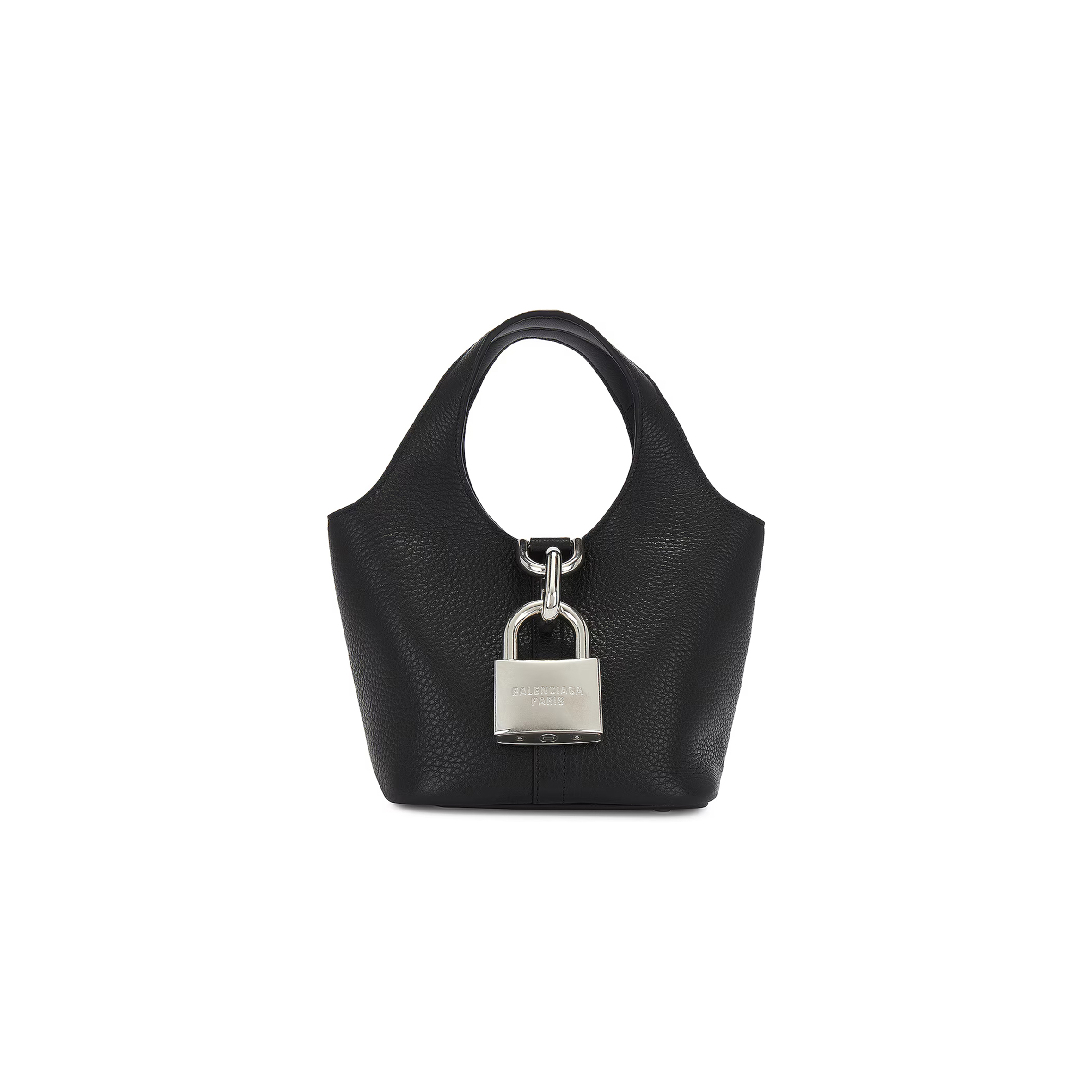 BALENCIAGA WOMEN'S LOCKER HOBO BAG MEDIUM 7716252AAWC1000 (24*23*9.9cm)